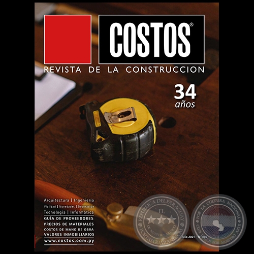 COSTOS Revista de la Construcción - Nº 310 - JULIO 2021